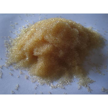 Tratamiento de agua de gel de tipo poliestireno Fuerte resina de intercambio de cationes (SQ-60 C)